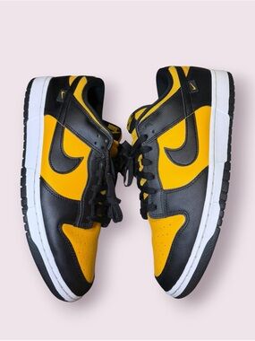 Nike Dunk Low Reverse Goldenrod Black Univ. Gold FZ4618-001 Men's Size 12